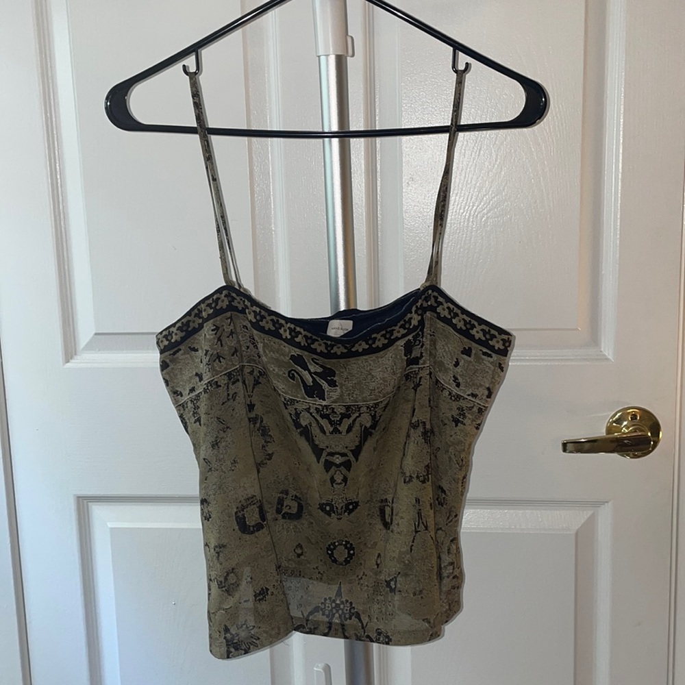 VINTAGE SILK Anne Klein tank / tube top